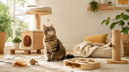5 Ways to Keep Your Cat Happy Indoors