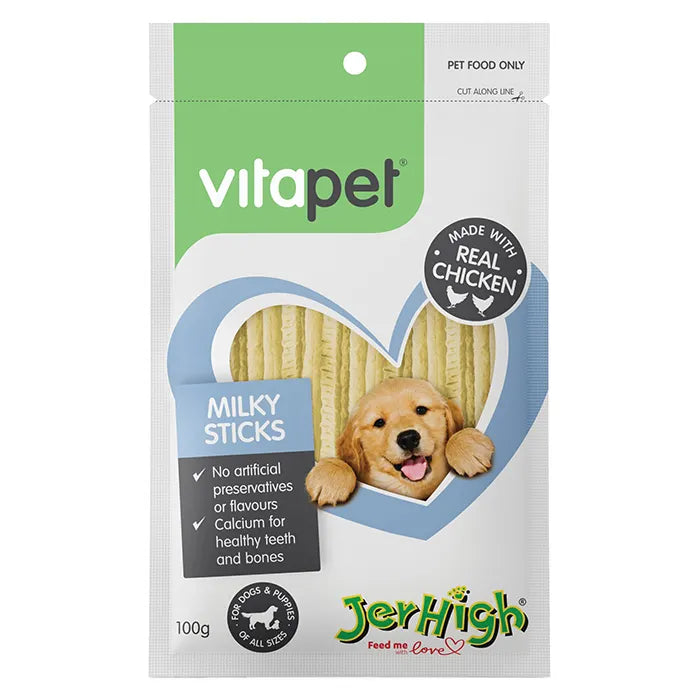 Vitapet  Jerhigh Milky Sticks Dog Treats
