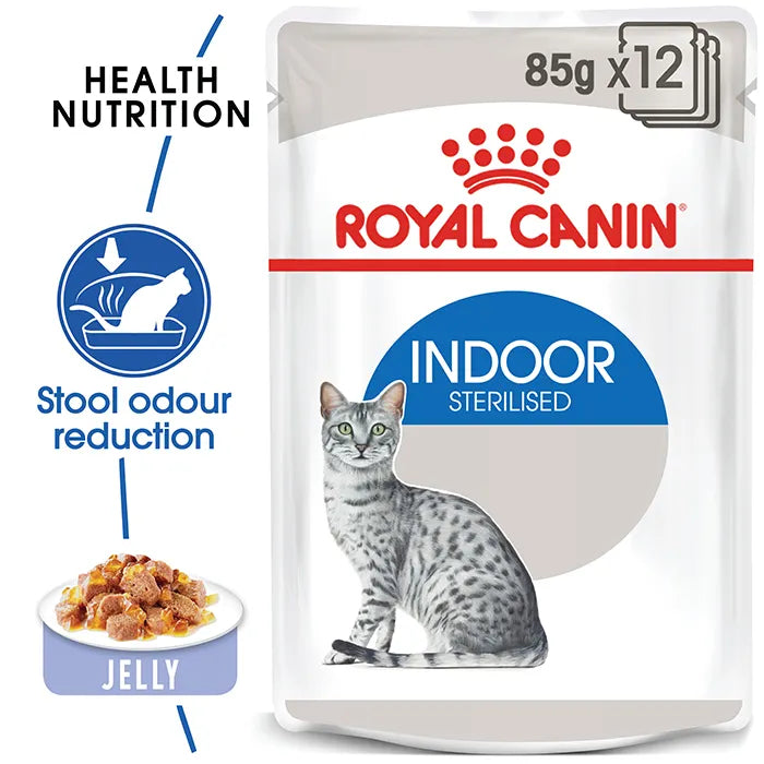ROYAL CANIN Indoor Jelly Adult Cat Wet Food