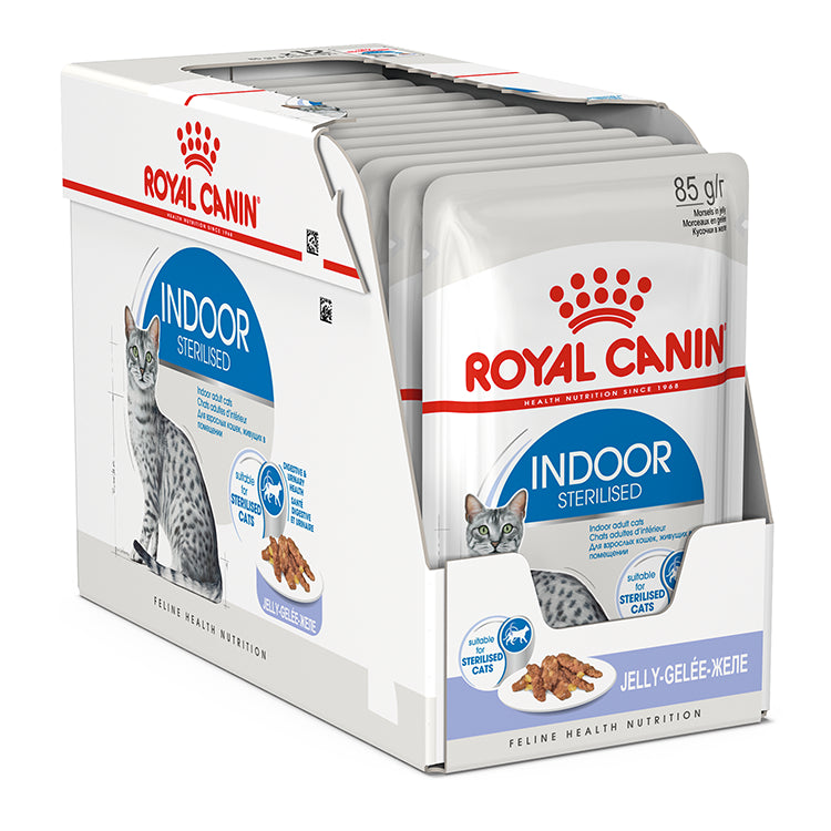 ROYAL CANIN Indoor Jelly Adult Cat Wet Food