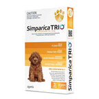Simparica TRIO Yellow For Puppies (1.3-2.5kg) 3 Pack