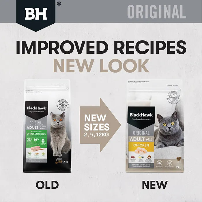 Black Hawk Original Chicken Adult Cat Food