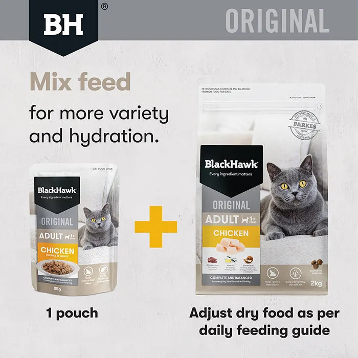 Black Hawk Original Chicken Adult Cat Food