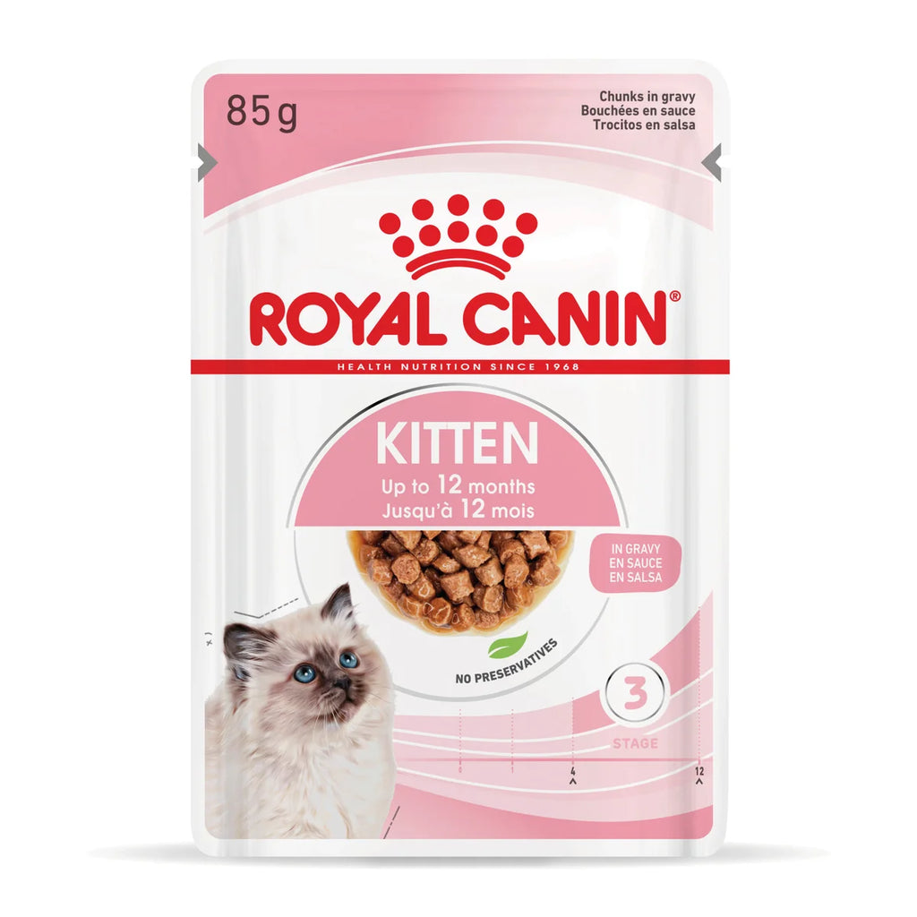Royal Canin Wet Cat Food Kitten Gravy