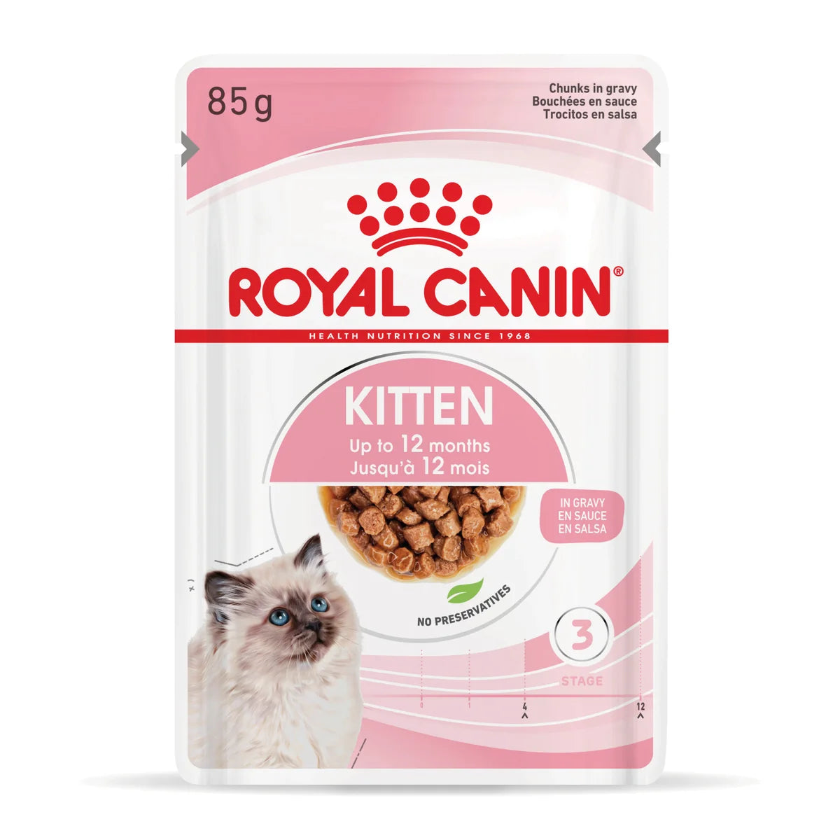 Royal Canin Wet Cat Food Kitten Gravy