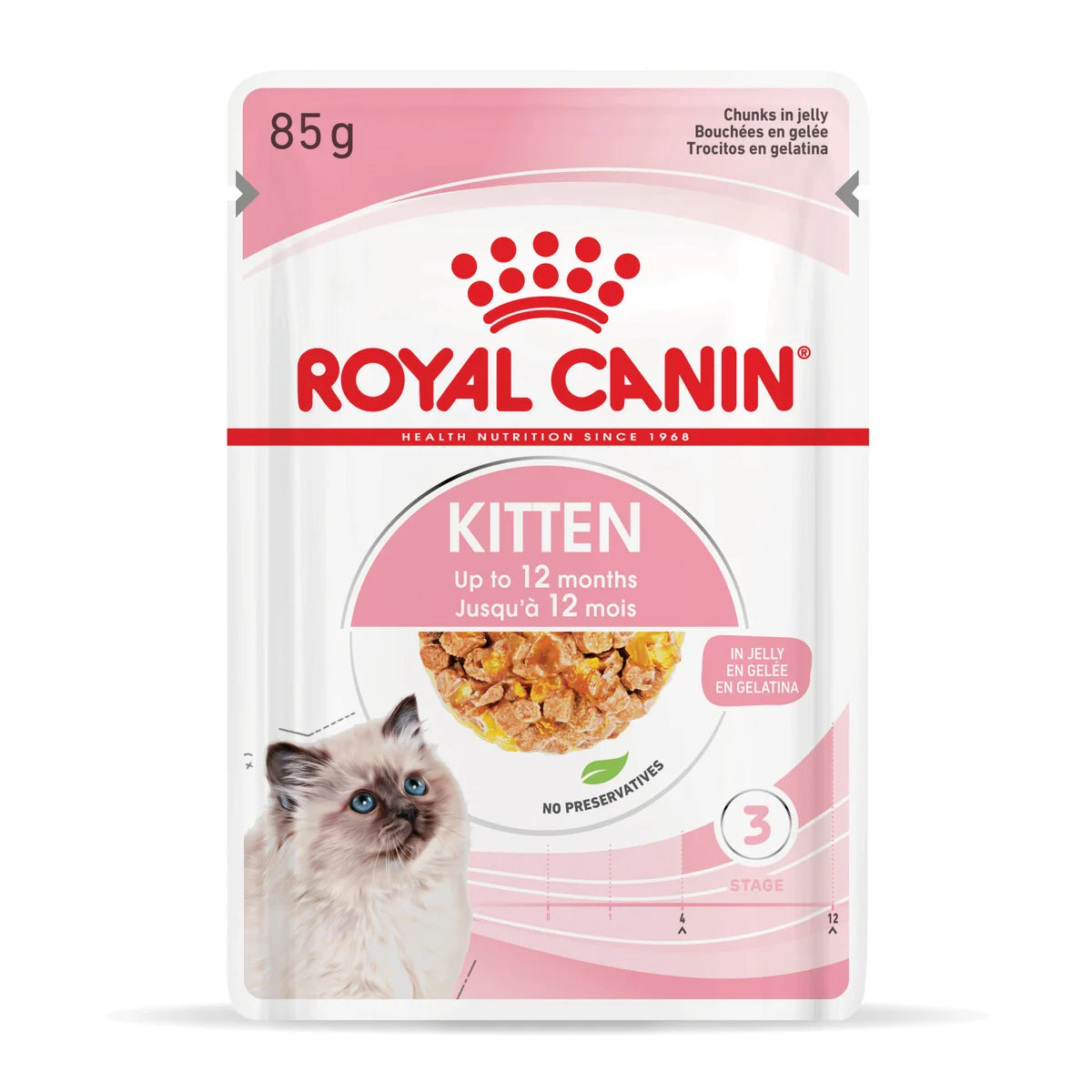 Royal Canin Wet Cat Food Kitten Jelly