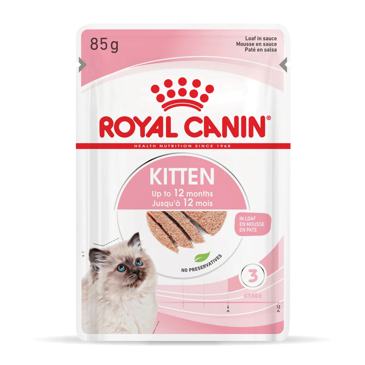Royal Canin Wet Cat Food Kitten Loaf