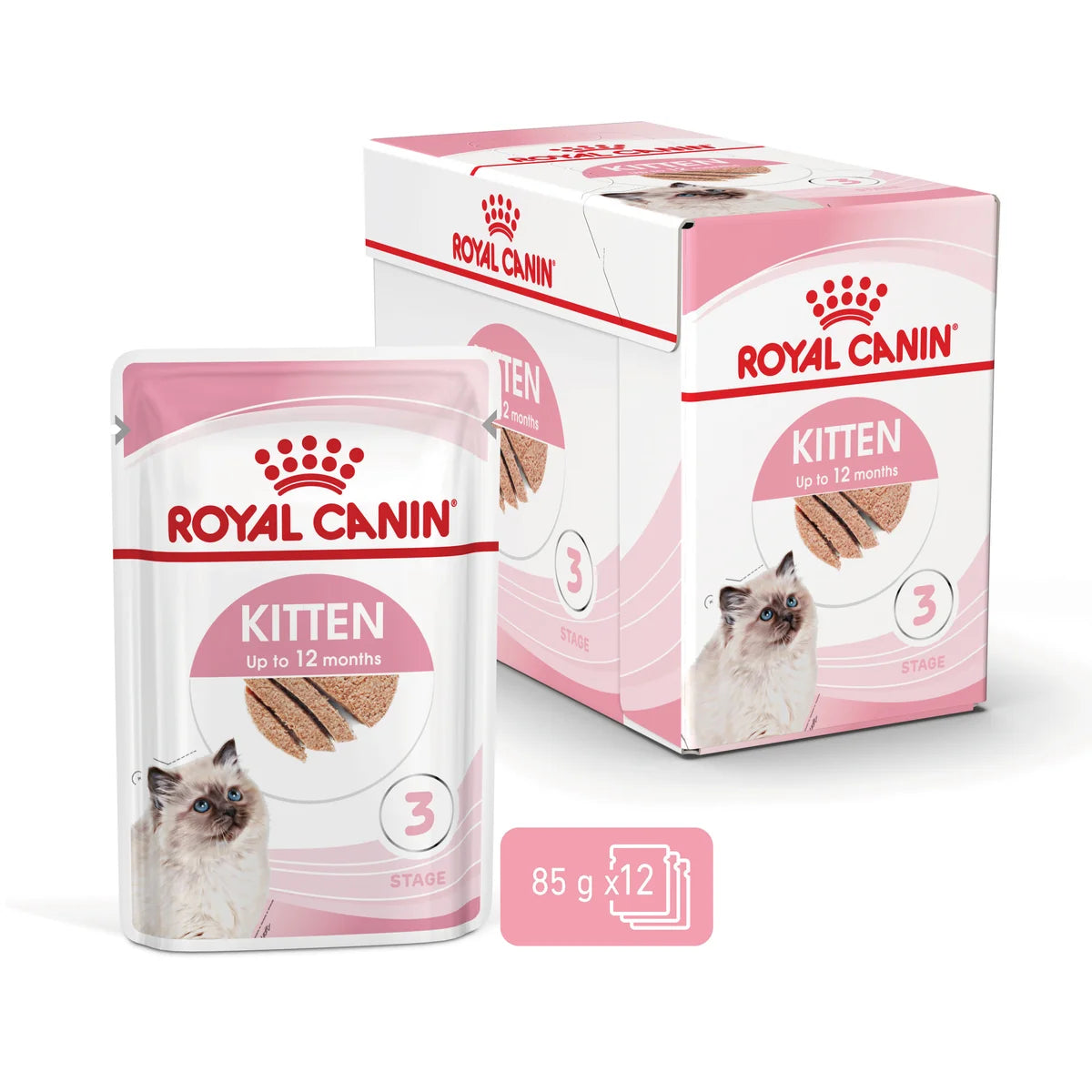 Royal Canin Wet Cat Food Kitten Loaf