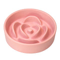 Jesoli Petal Maze Ceramic Slow Feeder Bowl – 小号15.5厘米 粉色