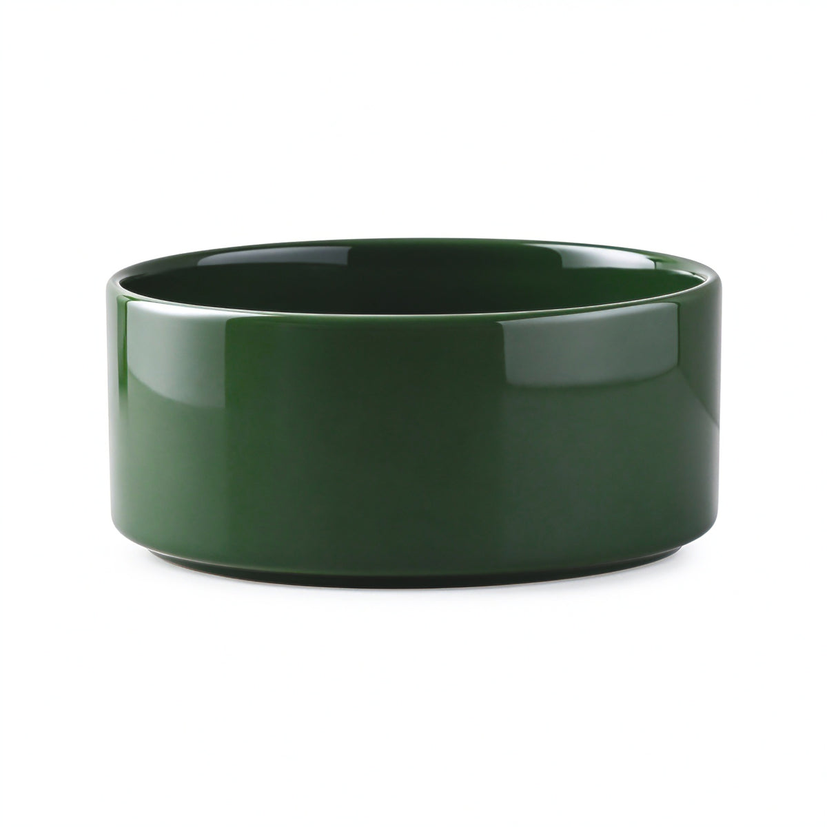 Jesoli Glossy Ceramic Pet Bowl – 850ml – 森林绿 850毫升