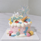 Happy's Cake Sweet Carnival Dog & Cat Birthday Cake for Brisbane Area Only
