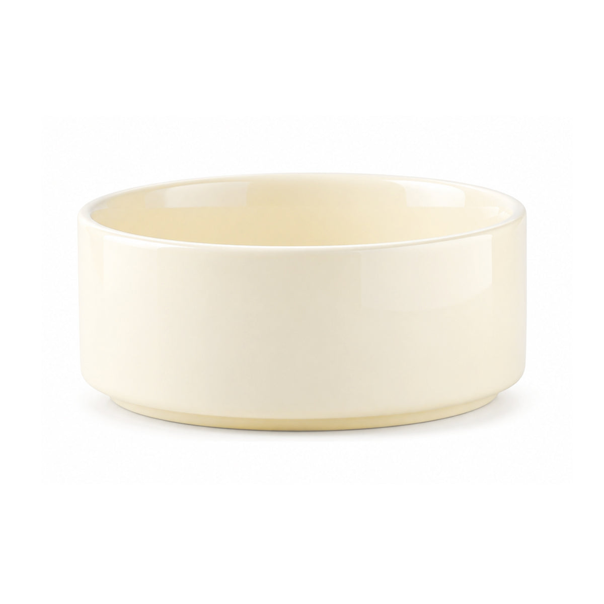 Jesoli Glossy Ceramic Pet Bowl – 850ml – 象牙白 850毫升