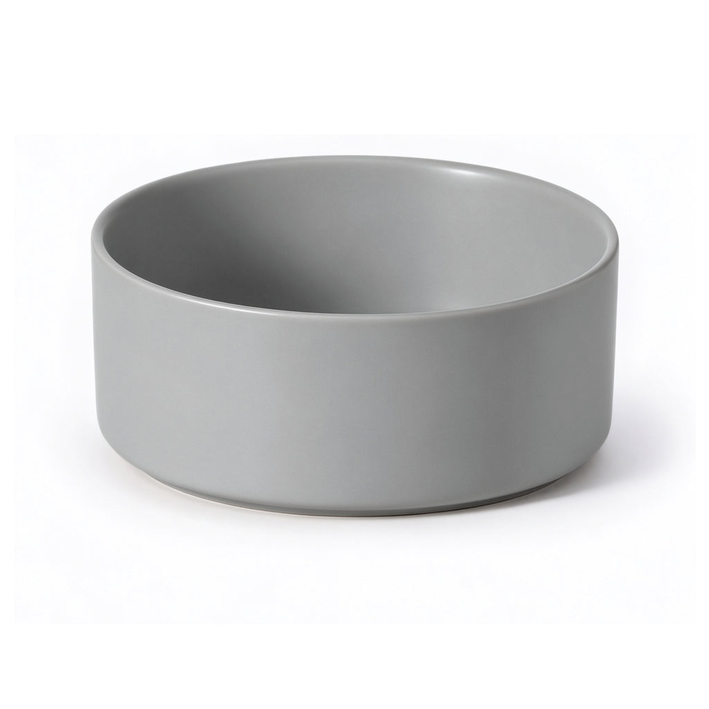Jesoli Matte Ceramic Pet Bowl – 850ml – 灰色 850毫升