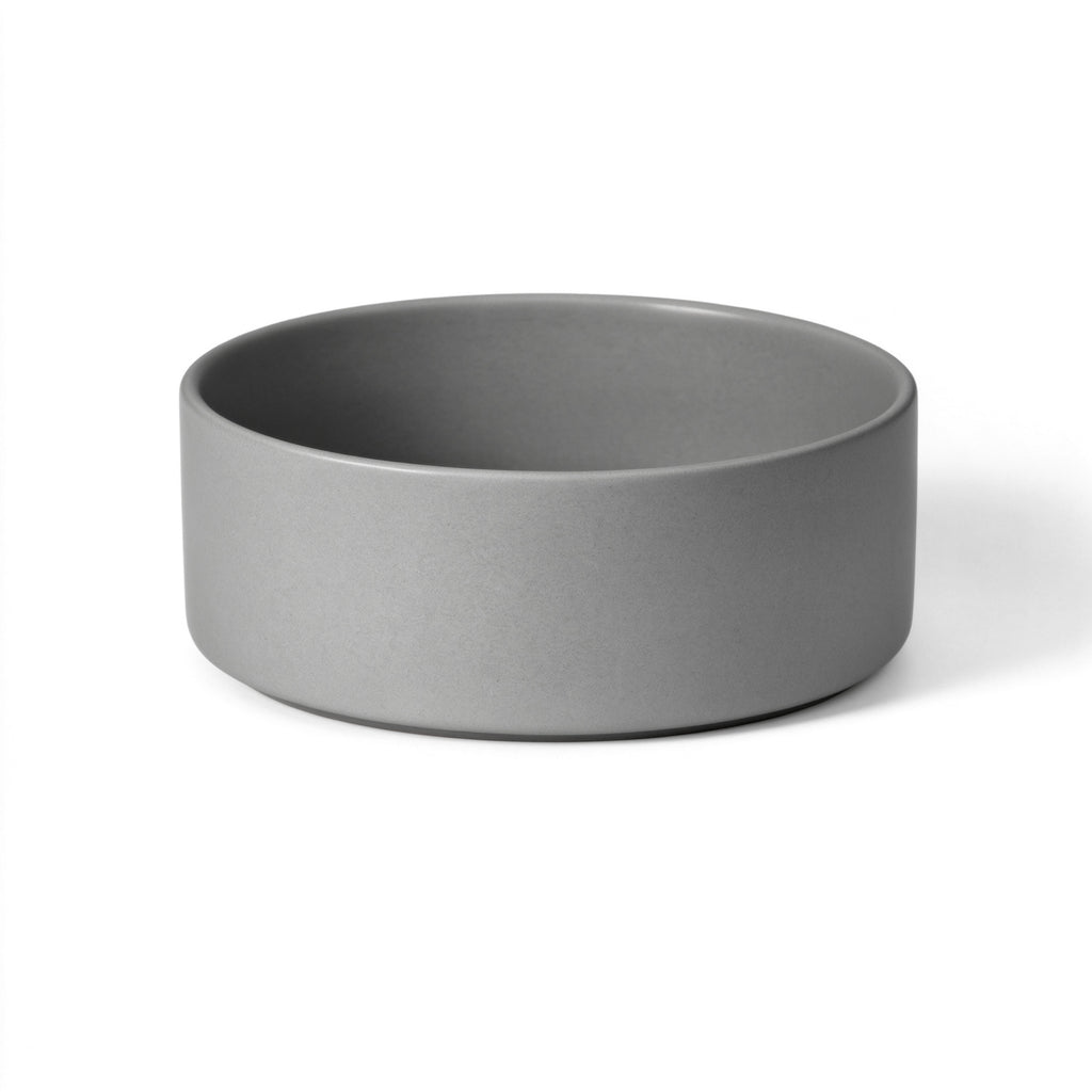 Jesoli Matte Ceramic Pet Bowl – 1.6L – 灰色 大号1.6升