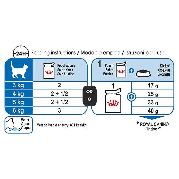 ROYAL CANIN Indoor Jelly Adult Cat Wet Food