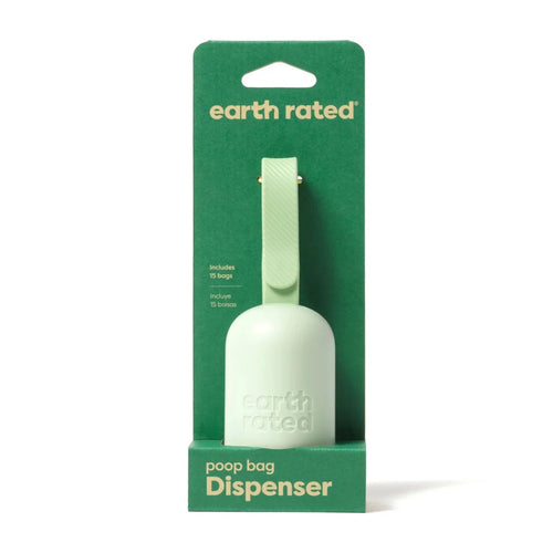Earth Rated Leash Dispenser with 15 bags - Unscented - Furlio