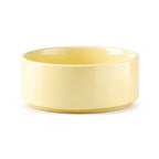 Jesoli Glossy Ceramic Pet Bowl – 850ml – 浅黄色 850毫升