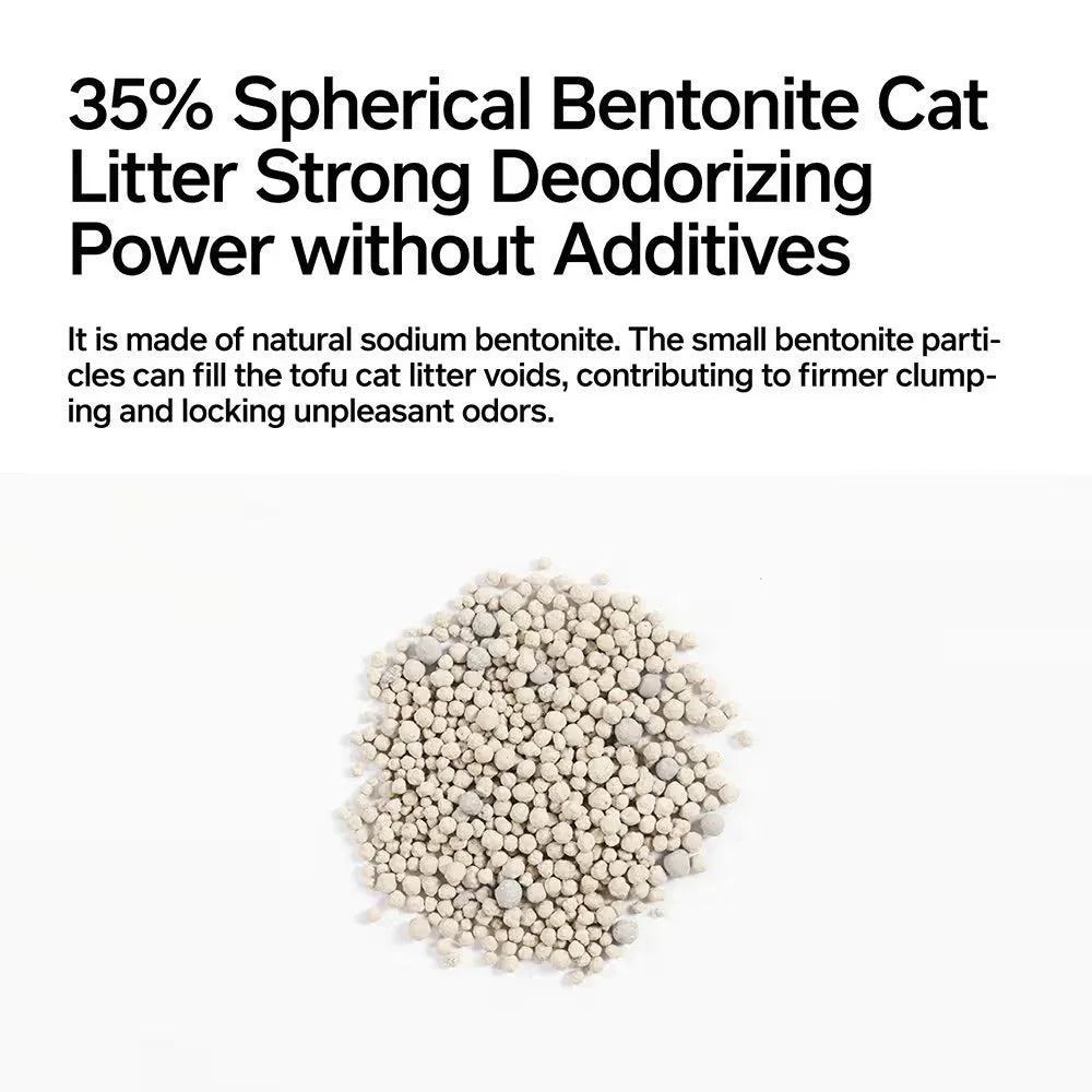 PIDAN 3-in-1 Mixed Tofu & Bentonite Cat Litter