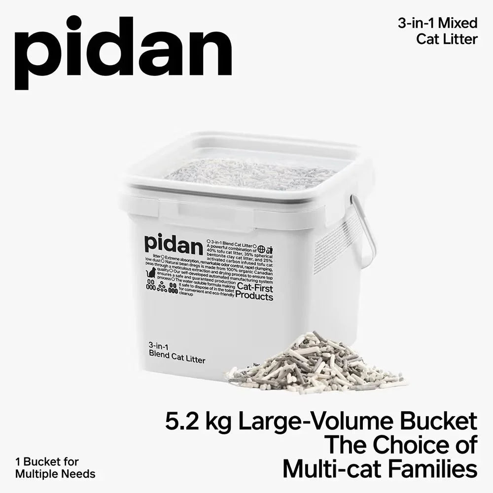PIDAN 3-in-1 Mixed Tofu & Bentonite Cat Litter