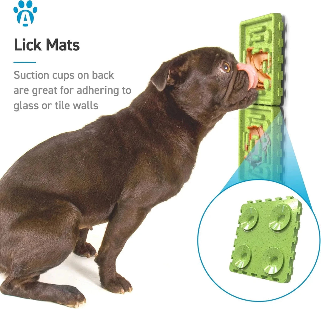 Pet Lick Mat with Suction Cups for Dogs & Cats - Furlio