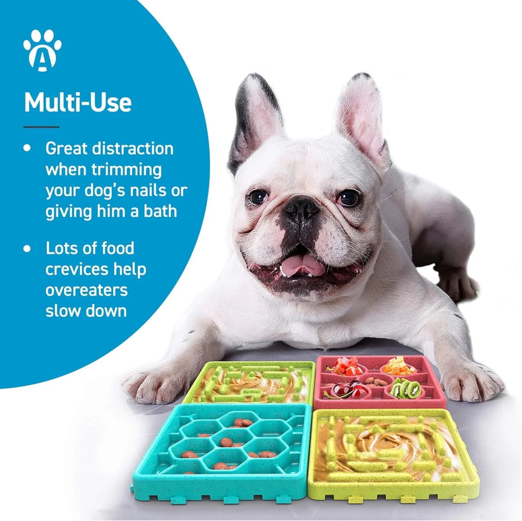 Pet Lick Mat with Suction Cups for Dogs & Cats - Furlio