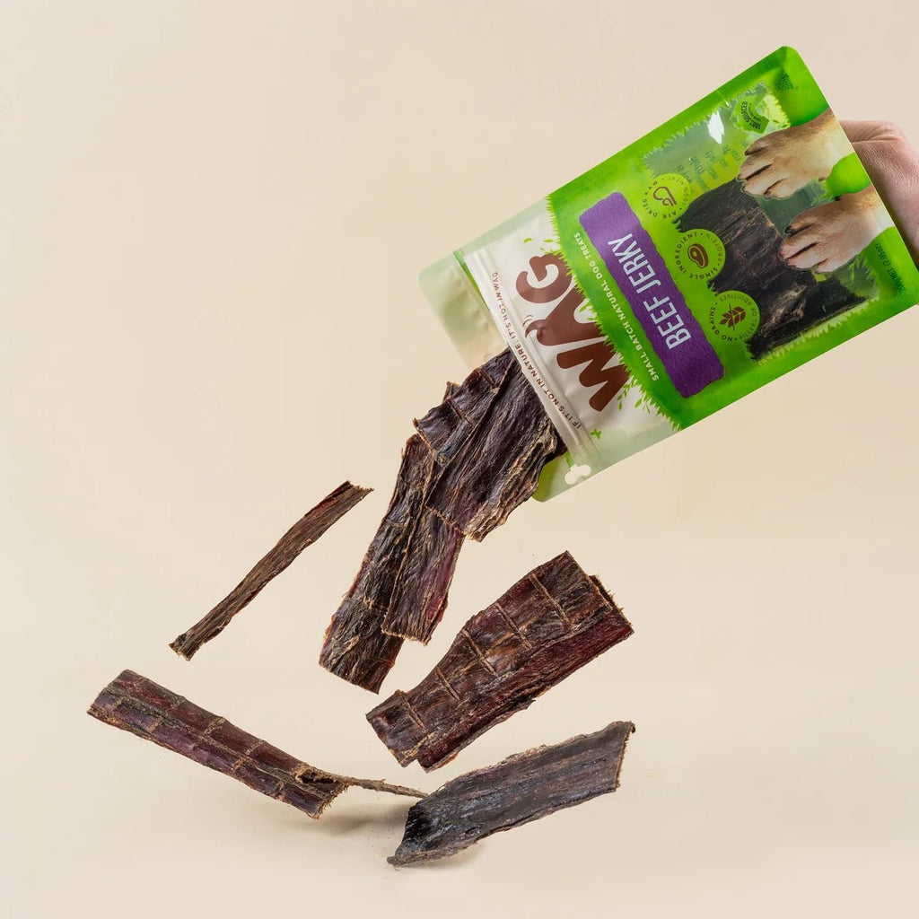WAG Beef Jerky Dog Treats 200g (Expiration date Mar 2027) - Furlio