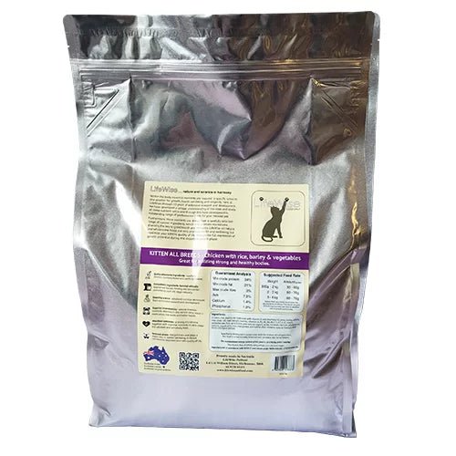 LifeWise Chicken with Vegetables Kitten Dry Cat Food 9kg (Duration date 09 Mar 2027) - Furlio