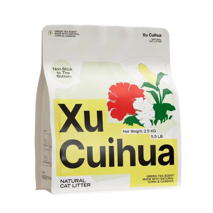 Xu Cuihua Plant Natural Cat Litter Green Tea - Furlio