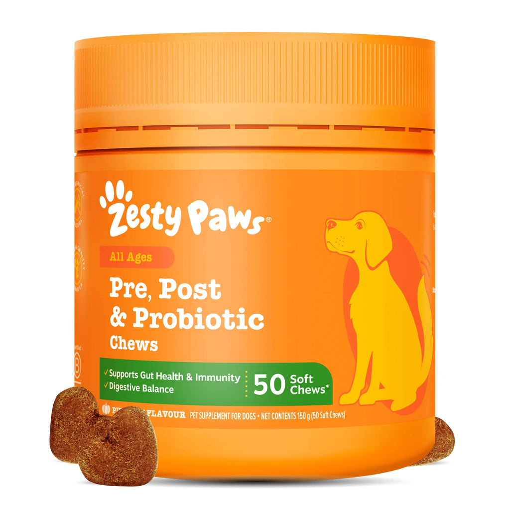 Zesty Paws  Pre, Post and Probiotic Chews For Dogs
