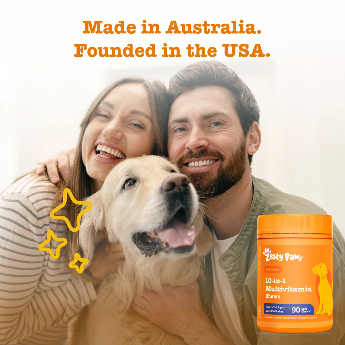 Zesty Paws  10 In 1 Multivitamin Chews Wellness Supplement For Dogs