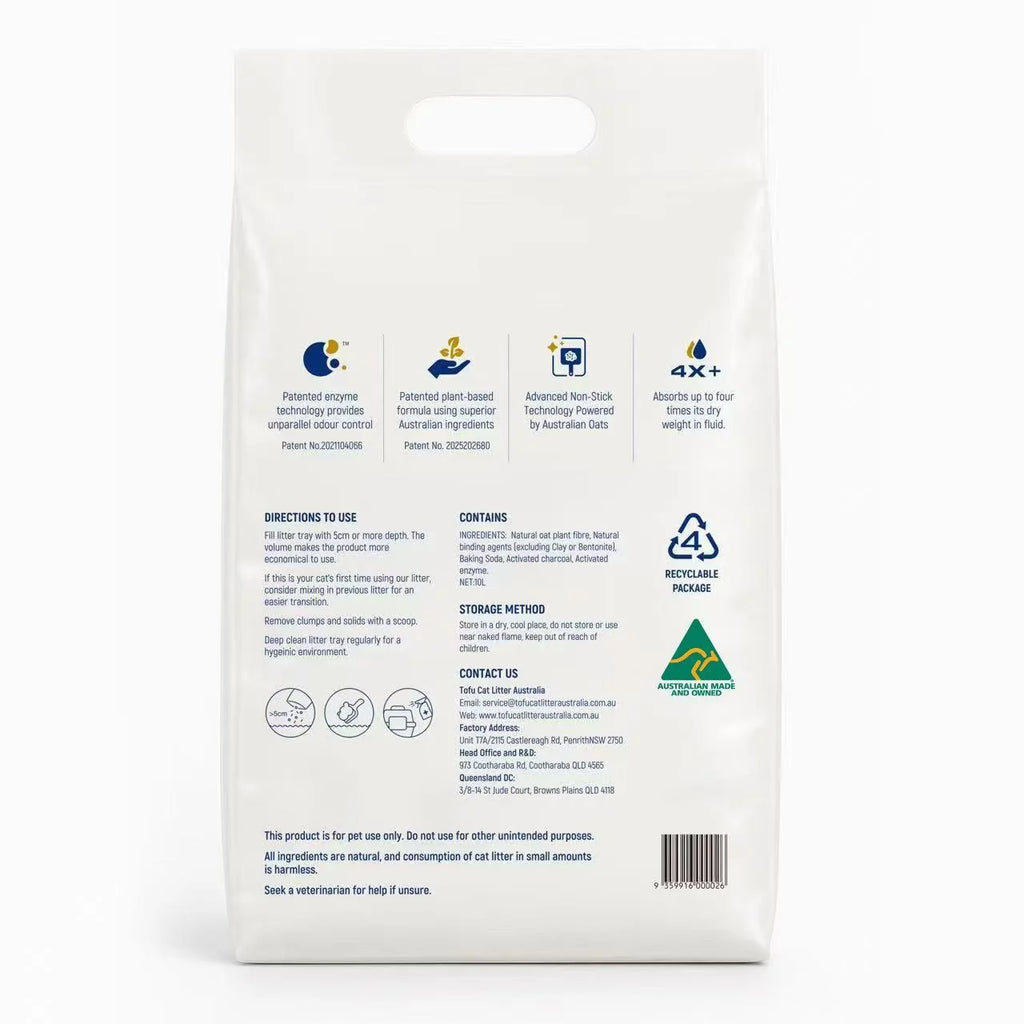 TOFU CAT LITTER AUSTRALIA Oat | 🎁 Buy 5, Get 1 FREE – Add 6 to Cart