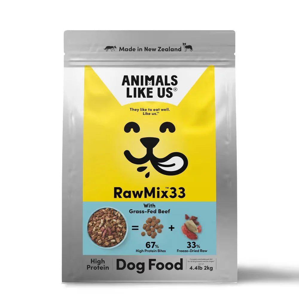 ANIMALS LIKE US RawMix™ 33 Freeze Dried Grass Fed Beef Adult Dry Dog Food