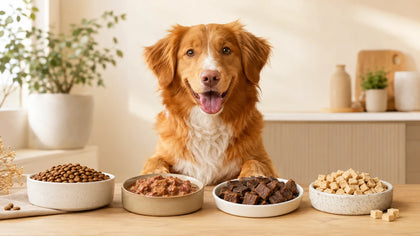 How to Choose the Right Dog Food: Dry, Wet, Air-Dried or Freeze-Dried?