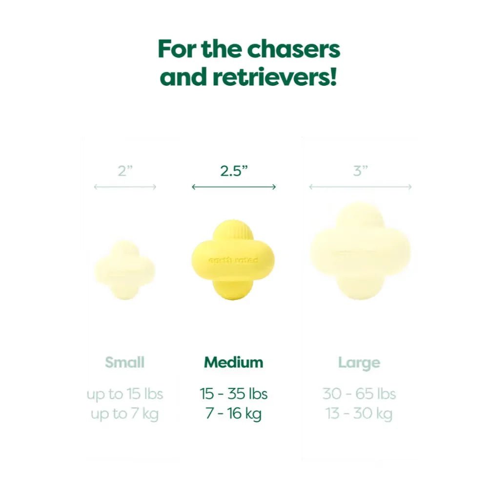 EARTH RATED Dog Fetch Toy - Furlio