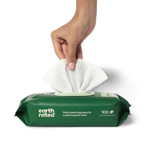 EARTH RATED Dog Wipes Lavender Scented