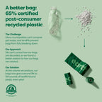 EARTH RATED  Unscented 65% Recycled Plastic Poo Bags 9''× 13''