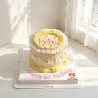 Pawradise Classic Paw Wish Cream Dog Birthday Cake-Sydney Pickup Only - Furlio