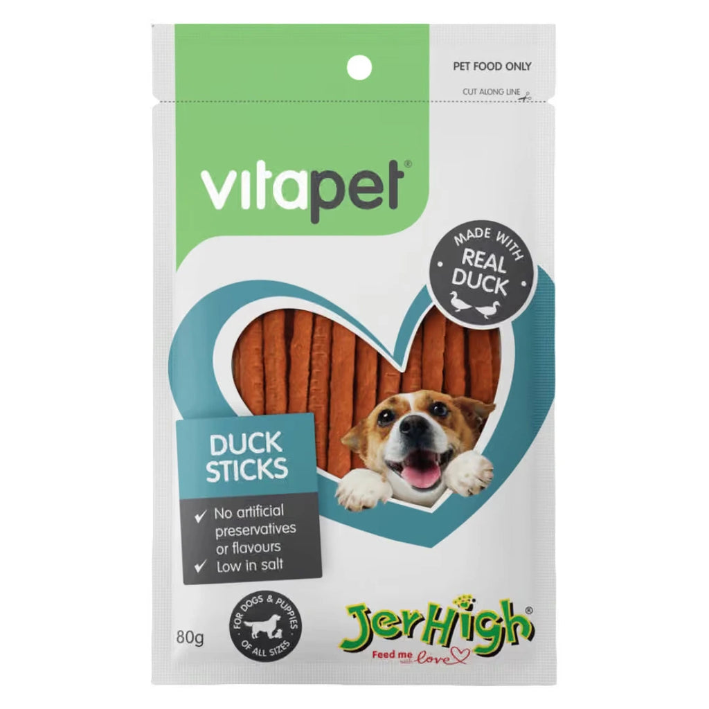 Vitapet  Dog Treats Jerhigh Duck Sticks